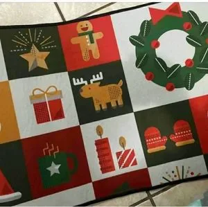 Gingerbread Door Mat