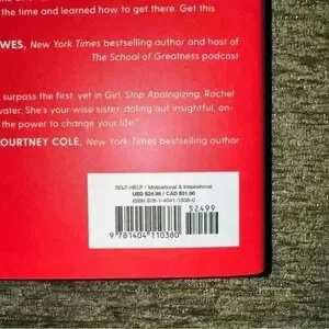 Girl Stop Apologizing Book