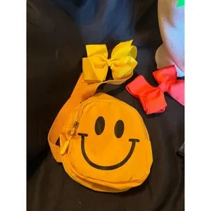 GIRLS~BOW N BAG~8 PIECE BUNDLE