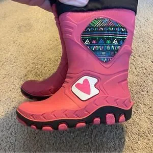 Girls Rain Boots / Wellingtons Size 8