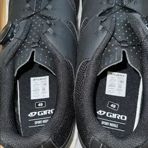 Giro Men's Black Athletic Cycling Shoes EU49 US14.5