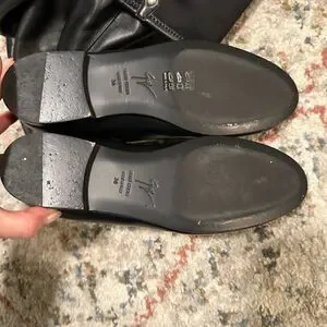 Giuzeppe Zannoti tall leather boots