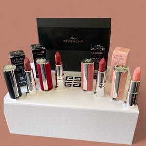 Givenchy Mini Lipstick & Lip Balm Set. NIB Lmt. Ed