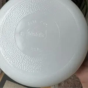 Glasbake Green Daisy Baking Dish Vintage Round 2 Quart Size Good Conditi…