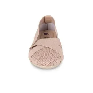 Gloria Vanderbilt Debbie Slip on Ballet Flat With Cross Strap