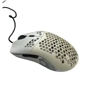 Glorious PC Gaming Race Model O White Gaming Mouse With LED Lights