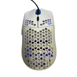 Glorious PC Gaming Race Model O White Gaming Mouse with LED lights