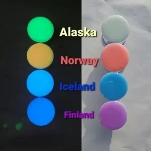 Glow in the dark pop sockets