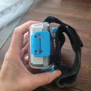 Go Pro Hero Film Camera 28mm Auto Focus Lens Waterproof Case Wrist