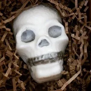Goats Milk Handcrafted Skull Soap