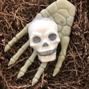 Goats Milk Handcrafted Skull Soap