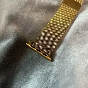 Gold Metal Magnetic Apple Watchband