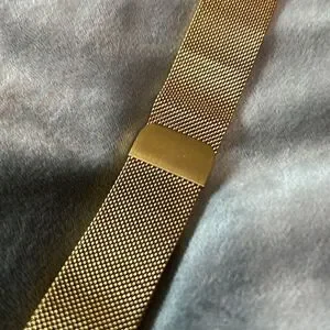 Gold Metal Magnetic Apple Watchband