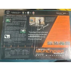 Golf Launchpad Tour Simulator PC PS3 MAC USB Electric Spin Tiger Woods PGA 08‎
