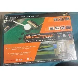 Golf Launchpad Tour Simulator PC PS3 MAC USB Electric Spin Tiger Woods PGA 08‎