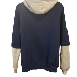 Goodie Two Sleeves Navy Blue Los Angeles T-shirt Hoodie Sweater
