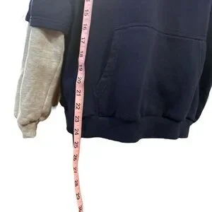 Goodie Two Sleeves Navy Blue Los Angeles T-shirt Hoodie Sweater