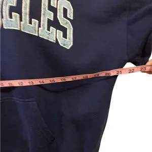 Goodie Two Sleeves Navy Blue Los Angeles T-shirt Hoodie Sweater