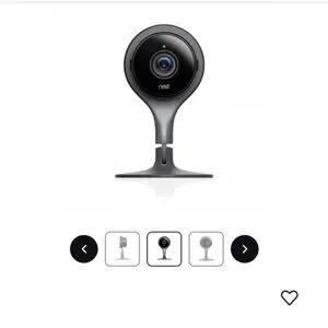 Google NEST Black Security Camera