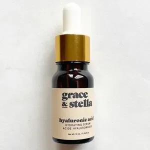 Grace & Stella Hyaluronic Acid Serum Glass Dropper Skincare Hydrating 10mL