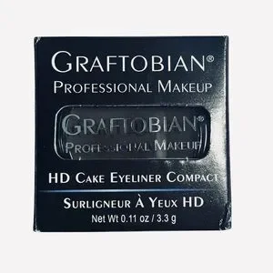 Graftobian Espresso Brown Cake Eyeliner Long-Lasting Water-Activated Power