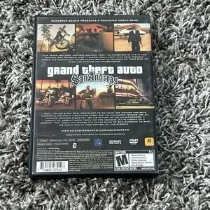 Grand Theft Auto San Andreas - Hot Coffee - Sony PlayStation 2 - W/ Manual
