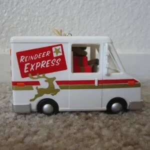 Grandma Got Run Over By A Reindeer 2023 Hallmark Ornament W/ Magic Sound