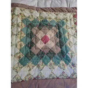 Grannycore Cottagecore Quilted Large Pillowcase