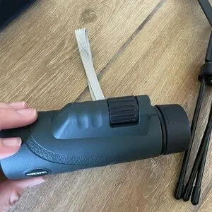 Gray Monocular Telescope With Stand