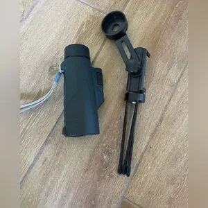 Gray Monocular Telescope with stand