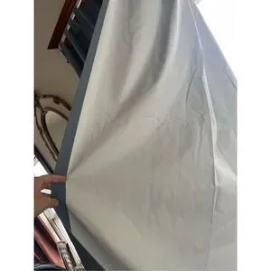 Gray Room Window Cotton Lined Relaxed Light Filtering Blackout Curtains Drapes L