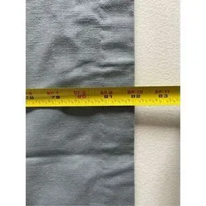 Gray Room Window Cotton Lined Relaxed Light Filtering Blackout Curtains Drapes L