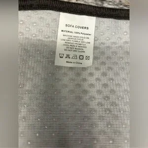Gray Sofa Cover 69x 28 Inches