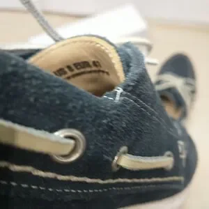 GREATS BROOKLYN MENS SZ 8 CADET BLUE SUEDE LEATHER SNEAKERS BOAT DECK SHOES
