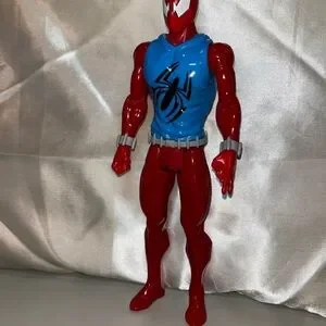 Green And Purple Action Figure