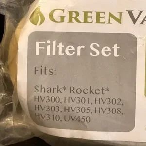 Green VacShop Vacuum Filters Set Compatible With Shark Rotator Pro Lift-Away NEW