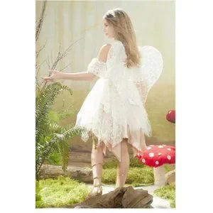 GUC Chasing Fireflies Vintage Boho Fairy Costume (complete) - Girls 6 (sm)