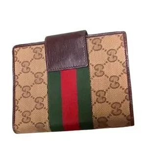Gucci GG Classic Agenda Day Planner Binder Vintage Leather Wallet Gucci GG Classic Agenda Day Planner Binder Vintage Leather Wallet