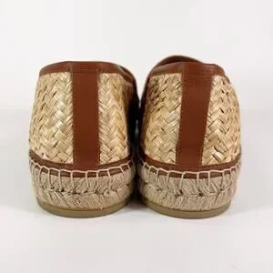 Gucci Interlocking G Raffia Leather Espadrille - Men’s 11.5