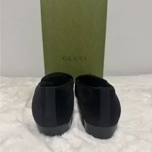 Gucci Men's Black Tassel Loafers