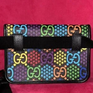 Gucci Psychedelic Bumbag Fannypack Crossbody Purse Bag