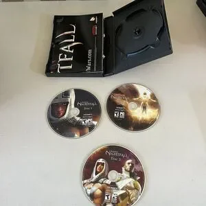 Guild Wars Nightfall PC Game CD ROM 3 Disc Complete Original Case Big Box CIB