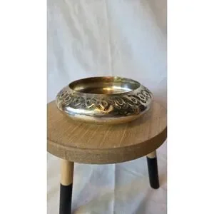 Gulnur Hediyelik Esya Metal Decorative Small Bowl