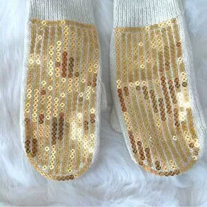 Gymboree Gold Sequin Mittens