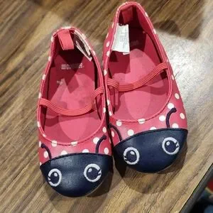 Gymboree Polka Dot Ladybug Dress Shoes