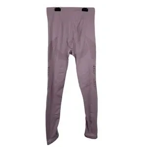 Gymshark Mauve Pink/Purple Perforated Dry Seamless Workout Leggings-Small