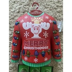 Hallmark 2024 UGLY SWEATER Christmas Vacation Lampoon MAGIC Ornament