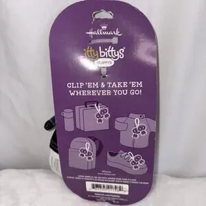 Hallmark Itty Bittys Clippys Disney's Frozen Anna & Kristoff New