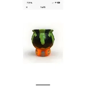 Halloween 10" Light And Sound Cauldron Candy Bowl Hyde And EEK *New*