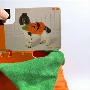 Halloween Plush Pumpkin Dog And Cat Costume - Hyde & EEK Boutique Medium